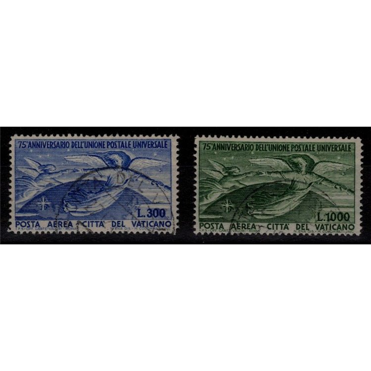 VATICAN 1949 Anniversary UPU (airmail) 2v us