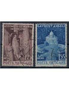 VATICAN 1951 Dogma of the Assumption 2v us
