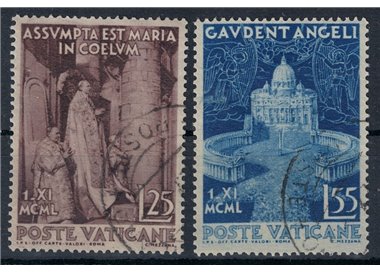 VATICAN 1951 Dogma of the Assumption 2v us