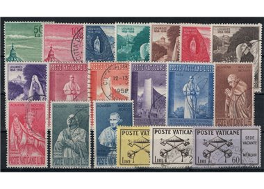 VATICAN 1958 Complete year 19v us