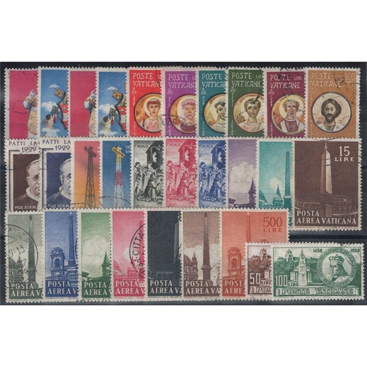 VATICAN 1959 Complete Year 29v US