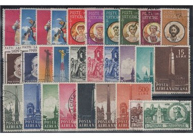 VATICANO 1959 Annata completa 29v us