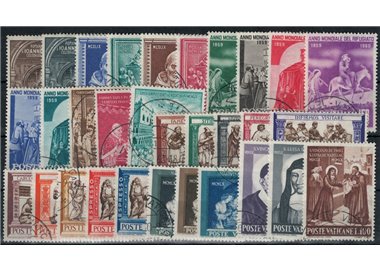 VATICANO 1960 Annata completa 31v us