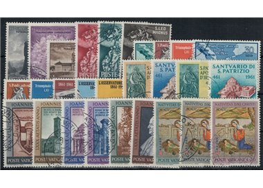 VATICANO 1961 Annata completa 28v us