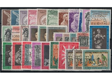 VATICAN 1962 Complete Year 32v US