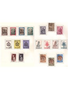 VATICANO 1963 Annata completa 19v us