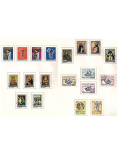 VATICAN 1971 Complete year 19v us