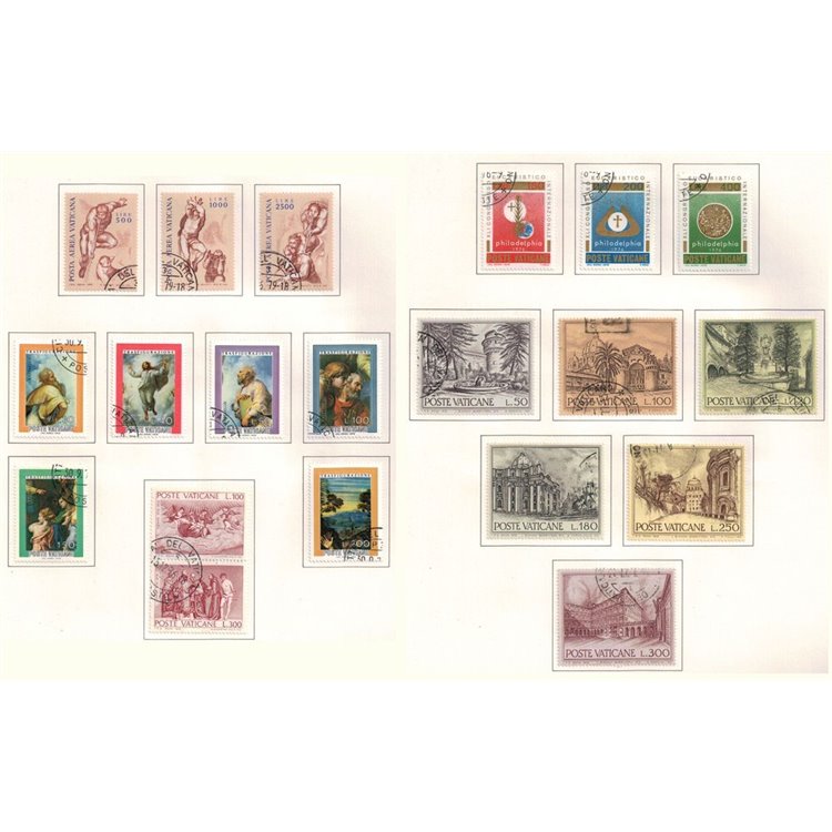 VATICAN 1976 Complete Year 20v US