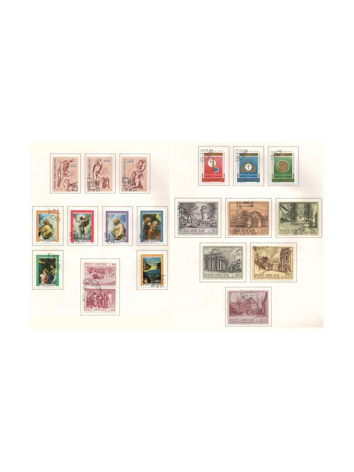 VATICAN 1976 Complete Year 20v US