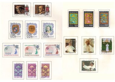 VATICANO 1978 Annata completa 18v us