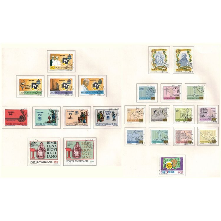 VATICANO 1981 Annata completa 24v us