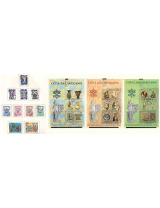 VATICANO 1983 Annata completa 10v + 3 BF us