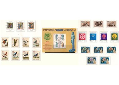 VATICANO 1989 Annata completa 23v + 1 BF us