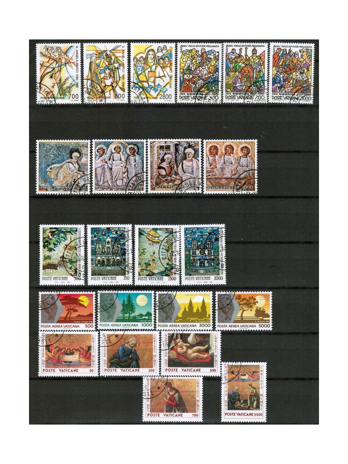 VATICANO 1990 Annata completa 23v us