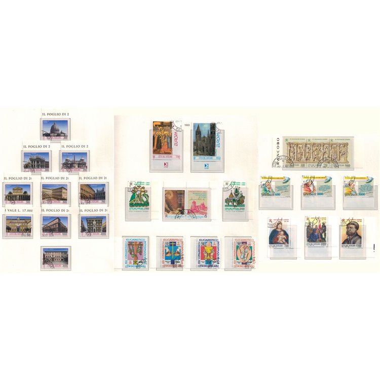 VATICAN 1993 Complete Year 28v US