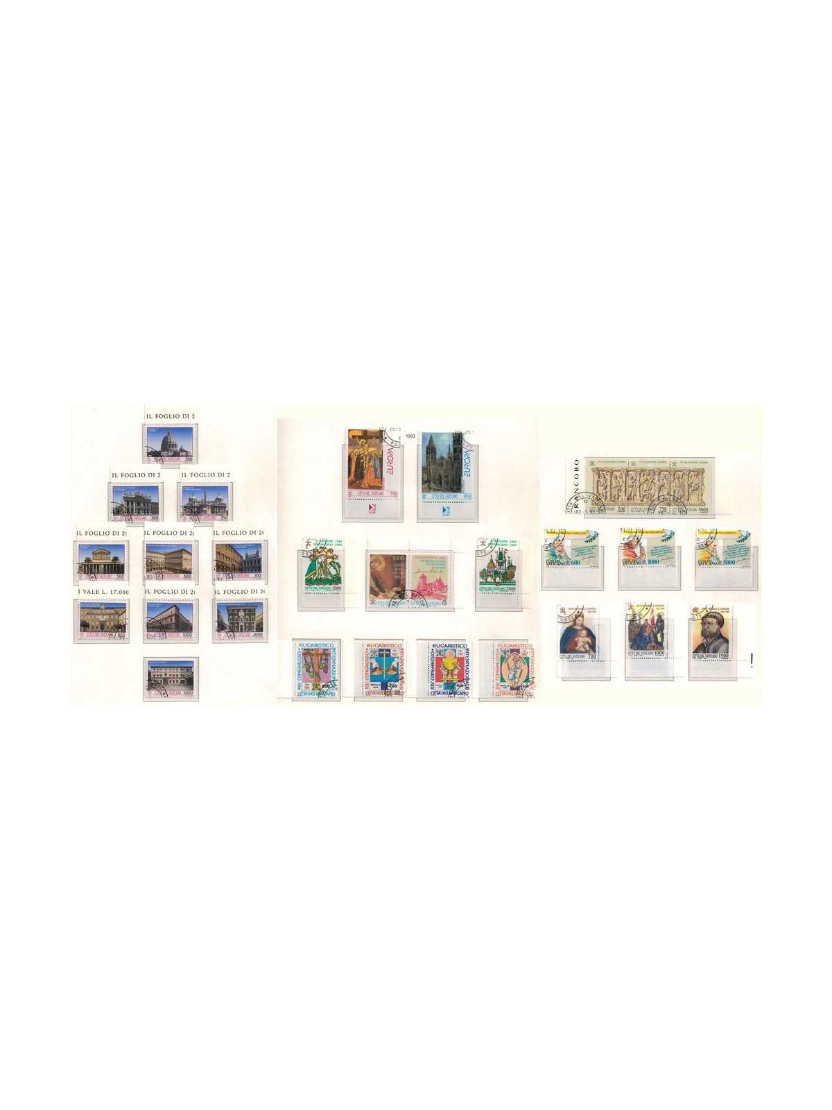 VATICANO 1993 Annata completa 28v us