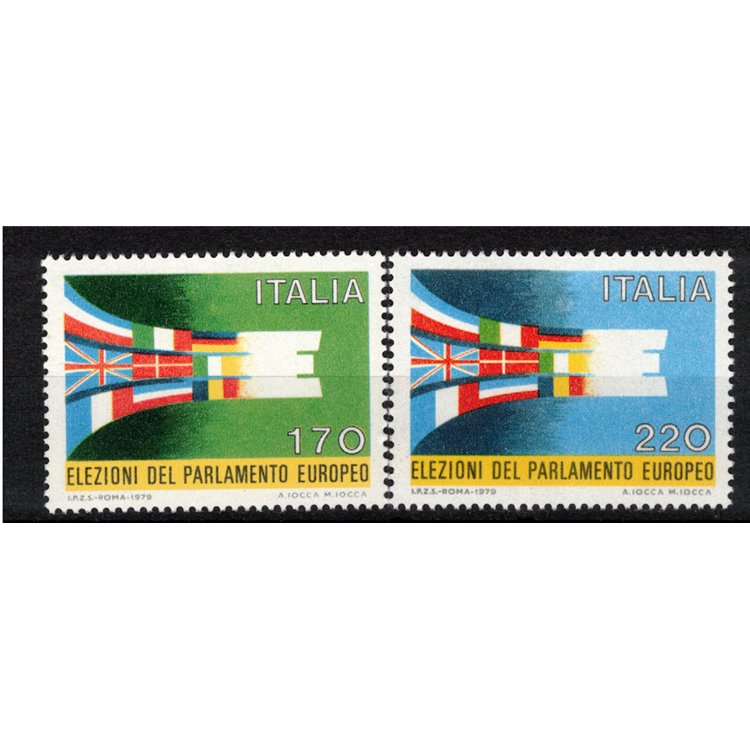 ITALY 1979 European Parliament Elections 2v MNH**