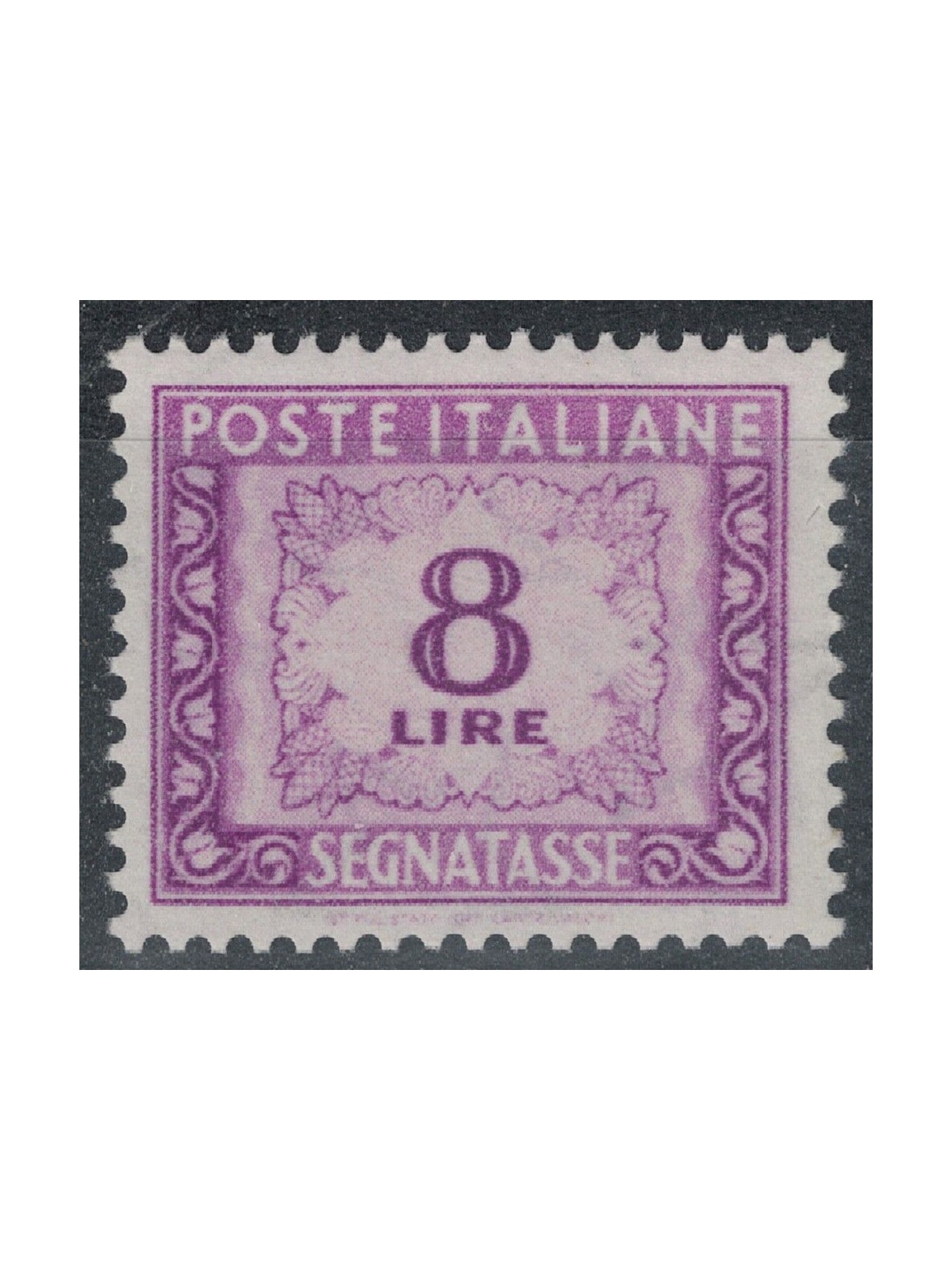 ITALY 1955-66 Postage Due 8 £ stars MNH** ©