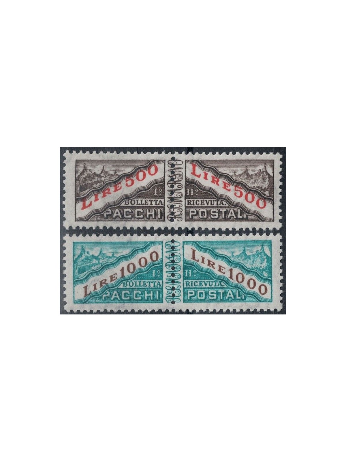 SAN MARINO 1967-72 Pacchi postali 2v MNH**