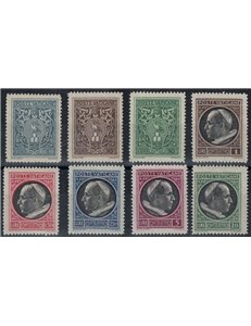 VATICAN 1945 Medallions 8v MNH**