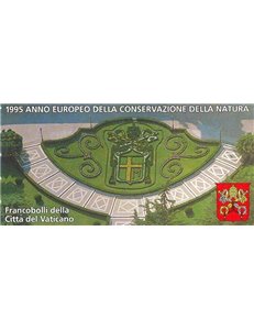 VATICAN 1995 Nature Conservation booklet MNH**