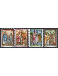 VATICAN 2007 Travels of Benedict XVI 4v MNH**
