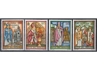VATICAN 2007 Travels of Benedict XVI 4v MNH**