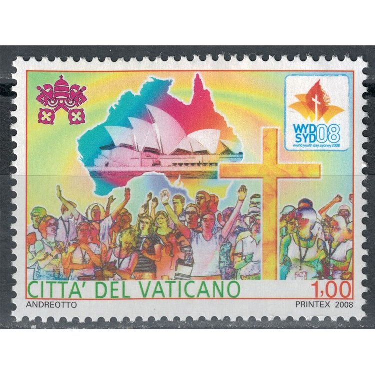 VATICAN 2008 World Youth Day MNH**