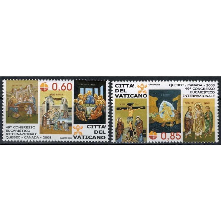 VATICAN 2008 International Eucharistic Congress 2nd edition MNH**