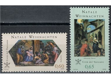 VATICAN 2008 Christmas 2v MNH**