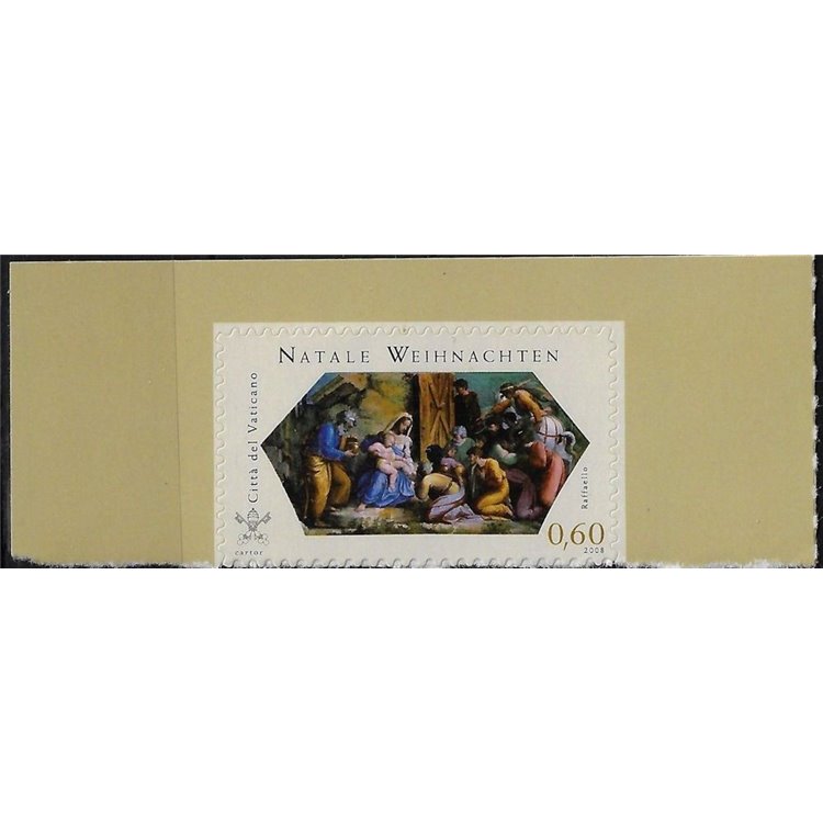VATICAN 2008 Christmas from booklet MNH**