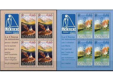VATICAN 2008 Our Lady of Lourdes 2nd s/s MNH**