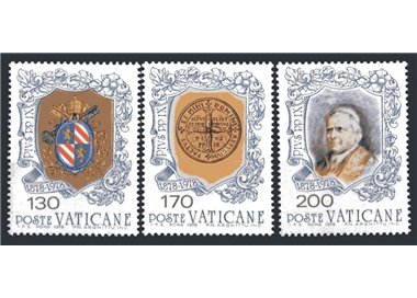 VATICANO 1978 Pio IX 3v MNH**