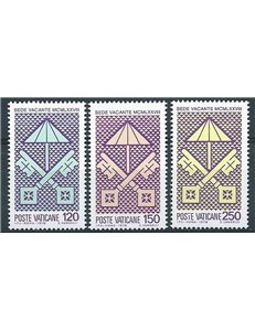 VATICANO 1978 Sede vacante Giovanni Paolo I 3v MNH**
