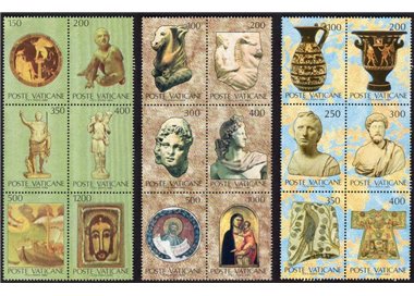 VATICAN 1983 Vatican Art Collections in the USA 18v MNH**
