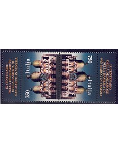 ITALIA 1994 Basilica di San Marco tete-beche MNH**