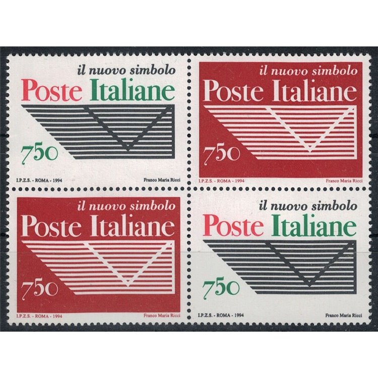 ITALIA 1994 Ente Poste Italiane 4v MNH**