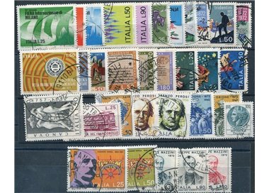 ITALIA 1972 Annata Completa 33v us
