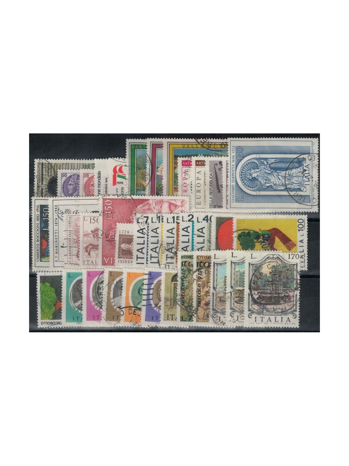 ITALIA 1976 Annata Completa 38v us
