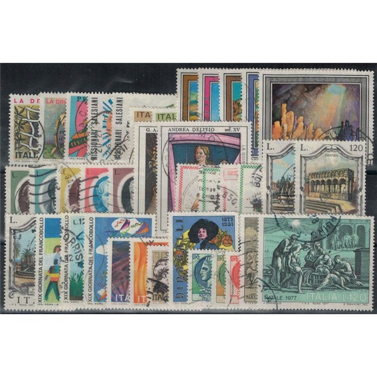 ITALIA 1977 Annata Completa 38v us