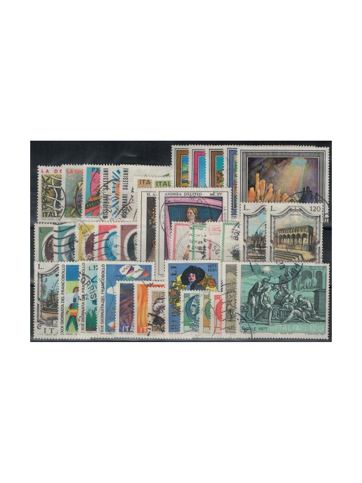 ITALIA 1977 Annata Completa 38v us