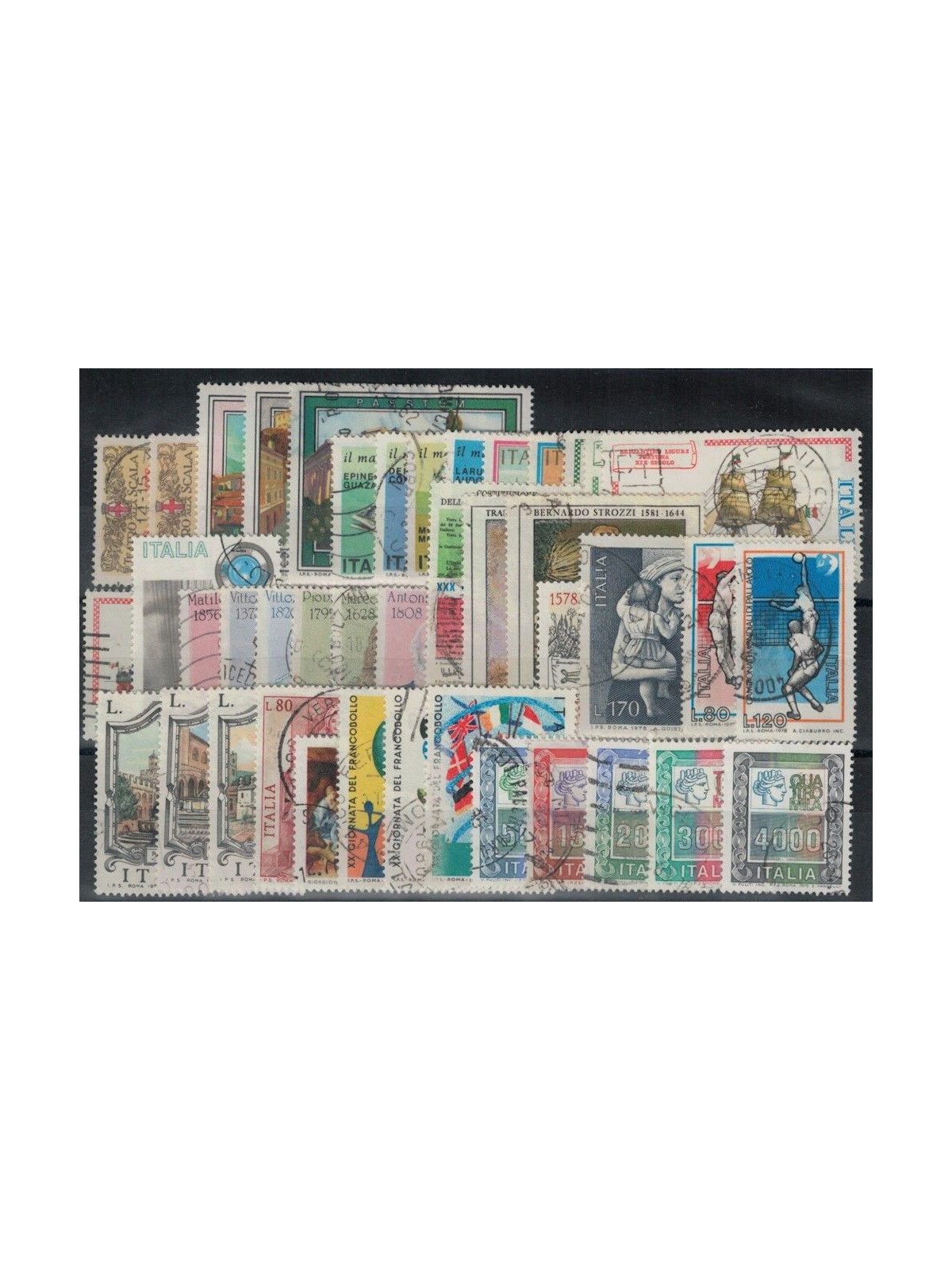 ITALY 1978 Complete Vintage 42v us