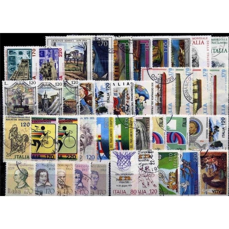ITALIA 1979 Annata Completa 42v us
