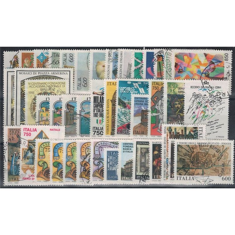 ITALY 1993 Complete Year 42v US