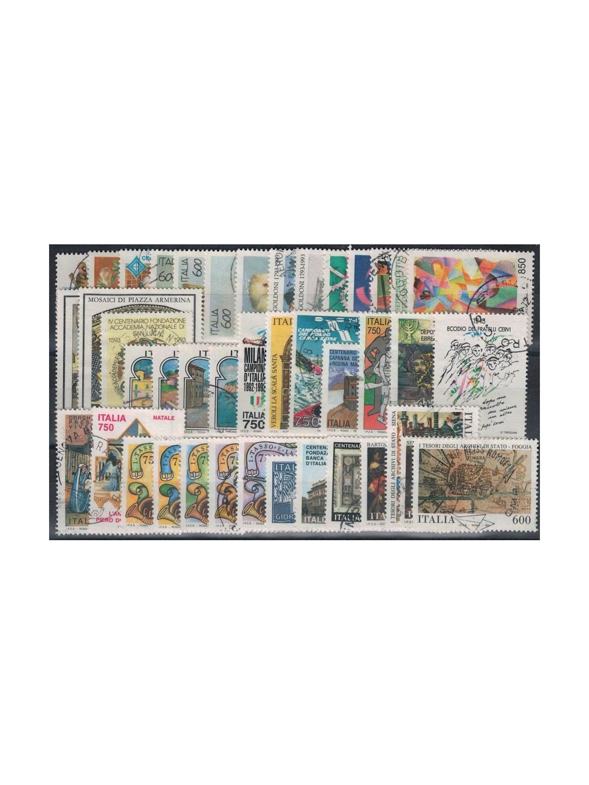 ITALY 1993 Complete Year 42v US