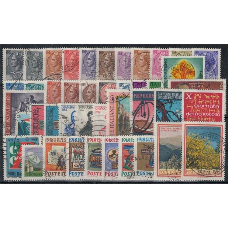 ITALIA 1968 Annata Completa 43v us