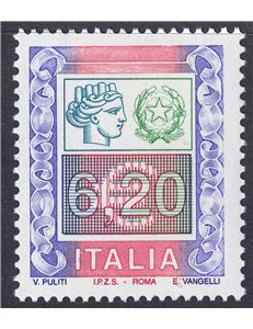ITALIA 2002 Alto valore € 6,20 MNH**