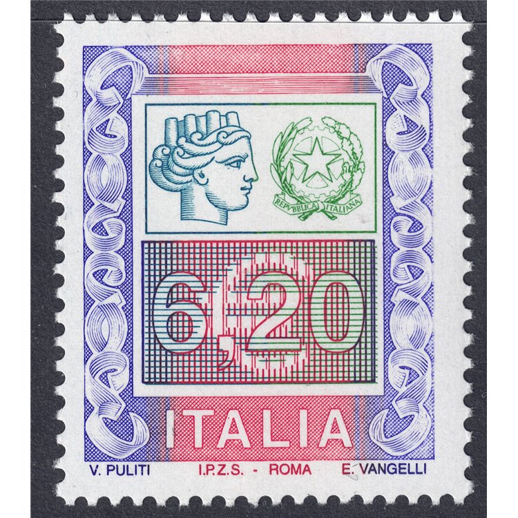 ITALIA 2002 Alto valore € 6,20 MNH**
