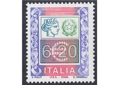 ITALIA 2002 Alto valore € 6,20 MNH**