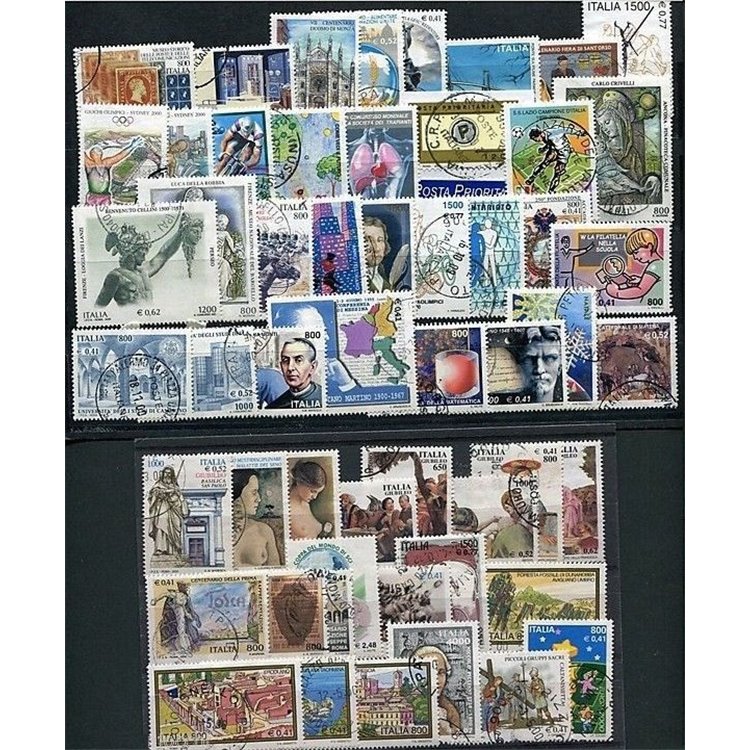 ITALY 2000 Complete Year 54v + 7 s/s us